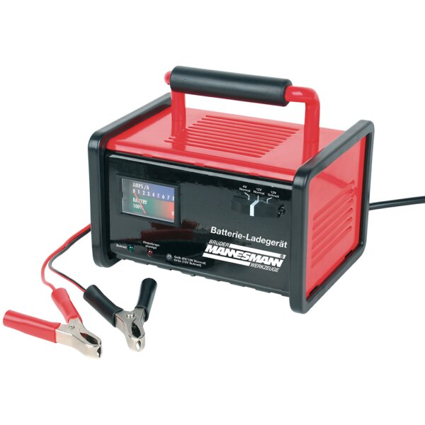 BR&Uuml;DER MANNESMANN Chargeur pour batterie de voiture, 8A