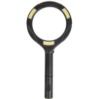 IWH Loupe avec éclairage LED COB, noir