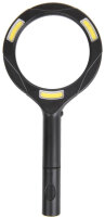 IWH Lupe mit COB LED-Beleuchtung, schwarz