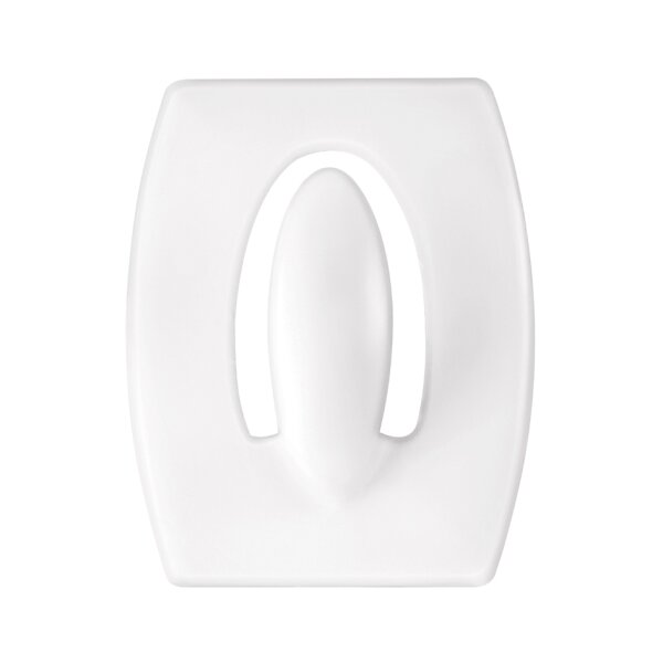 3M Command Mini-crochet, plastique, taille: S, blanc