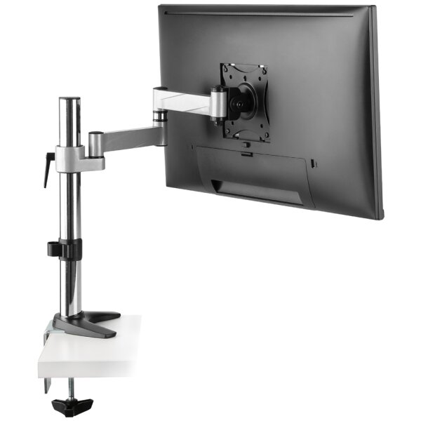 LogiLink Monitorhalterung, Armlänge: 396 mm, schwarz grau