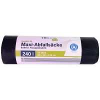 Secolan TRILine Maxi-Abfallsack, grün schwarz, 240...