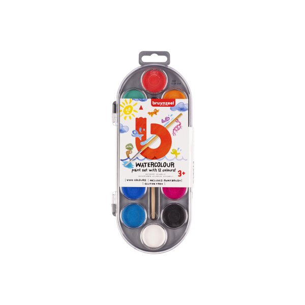 BRUYNZEEL Wasserfarbenset Kids 60152012 12 Farben