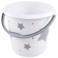 keeeper Seau déco ilvie stars, rond, 10 litres