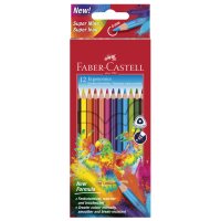 FABER-CASTELL Dreikant-Buntstifte, 24er Etui