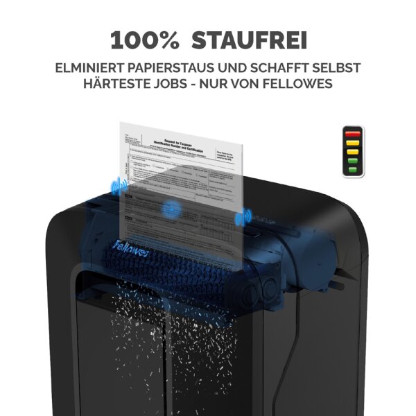 Fellowes Destructeur de documents Powershred LX 201, blanc