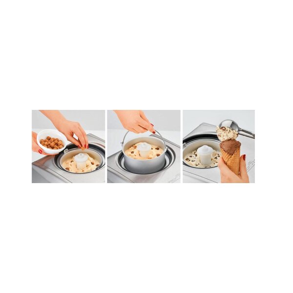 PROFI COOK Sorbetière PC-ICM 1091 N, acier inoxydable