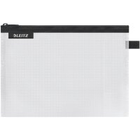 LEITZ Reissverschlusstasche WOW Traveller, Grösse L, pink