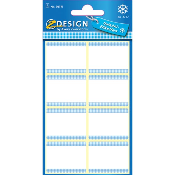 AVERY Zweckform ZDesign Tiefkühletiketten HOME, Rahmen