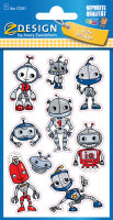 ZDesign KIDS Sticker glitter robots