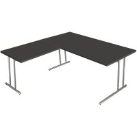kerkmann Bureau ARTLINE avec extension, (L)1.800 mm
