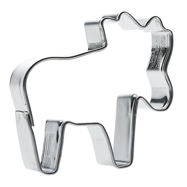 GastroMax Ausstechform Tannenbaum, Höhe: 110 mm, Edelstahl