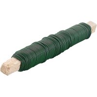 KNORR prandell Fil de fer pour bricolage, 100 g, vert mousse