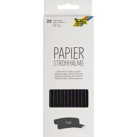 folia Paille en papier BLACK, longueur : 200 mm