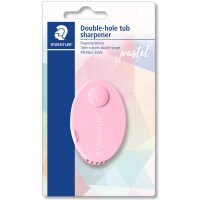 STAEDTLER Taille-crayon deux trous 512 PS2 pastel, assorti