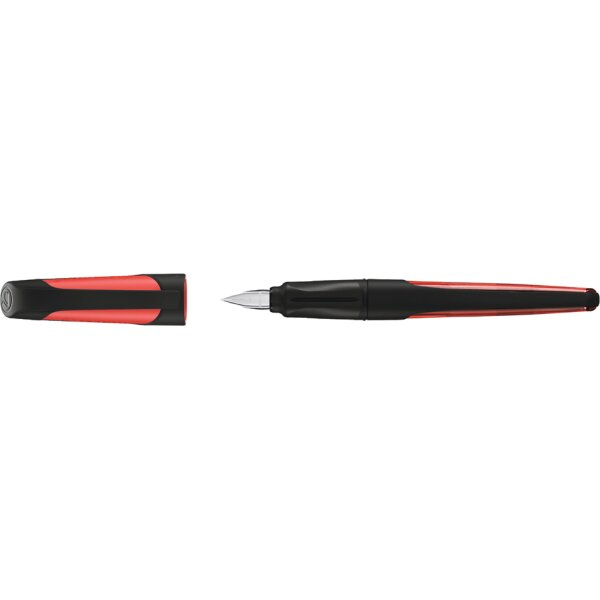 STABILO Stylo plume EASYbuddy M, noir/magenta