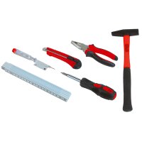 BRÜDER MANNESMANN Sac avec kit doutils 7...