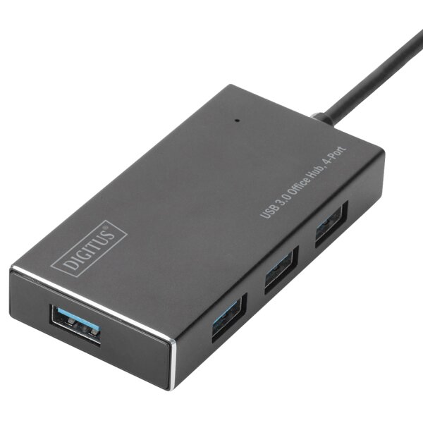 DIGITUS Hub USB 3.0 Super Speed, 4 ports, avec alimentation