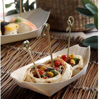 PAPSTAR Coupelle bateau à amuse-gueule pure, 140 x...