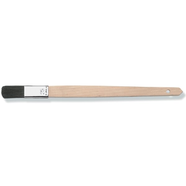 WESTEX Plattpinsel schwarze Naturborste, 25 mm, gerade