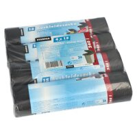 STARPAK Sac pour conteneur à ordures, noir, 120...