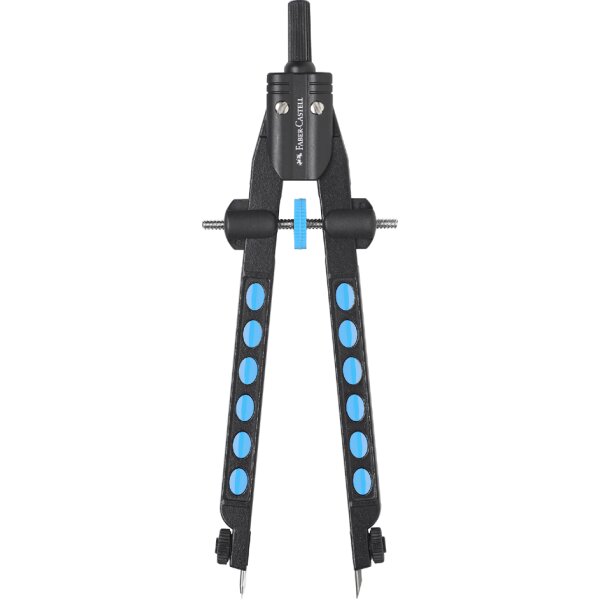 FABER-CASTELL Schnellverstellzirkel FACTORY BLUE