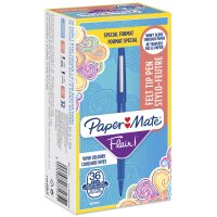 Paper:Mate Stylo feutre Flair Original, Value Pack, bleu