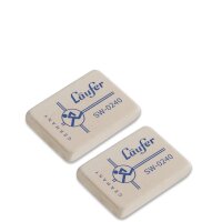 Läufer Naturkautschuk-Radierer SW240, 2er Blisterkarte