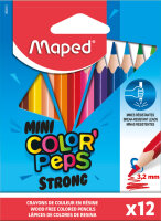 Maped Crayon de couleur COLORPEPS STRONG MINI,...