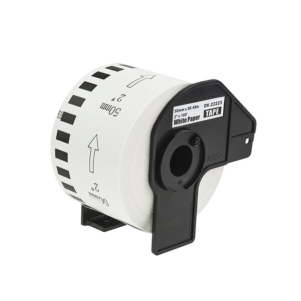 rillstab Etiquettes en continu papier, 62 mm x 15,24m, blanc