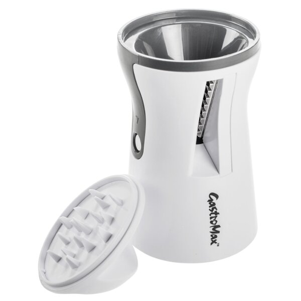 GastroMax Spiralschneider, weiss grau