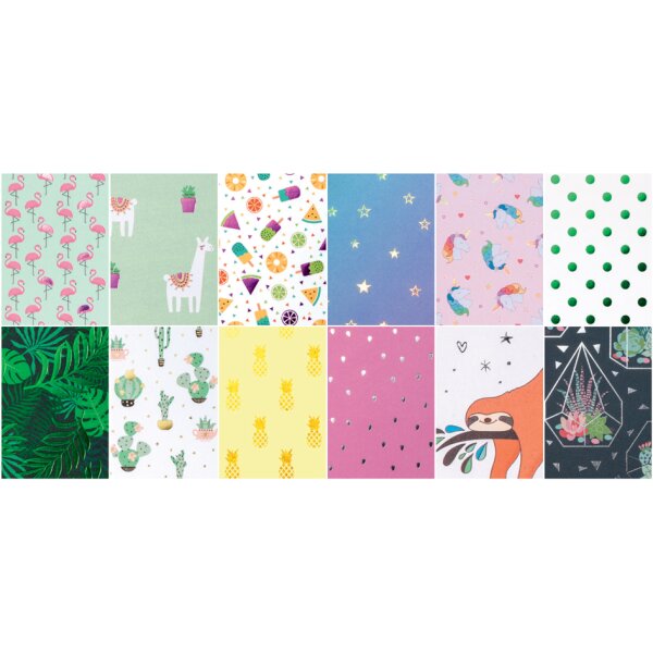 folia Bloc de papier design Hotfoil III, A4, 165 g/m2