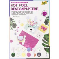 folia Bloc de papier design Hotfoil III, A4, 165 g/m2
