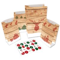 ROTH Adventskalender 24 Adventstütchen...