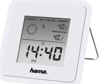 hama Thermo- Hygrometer "TH50", weiss
