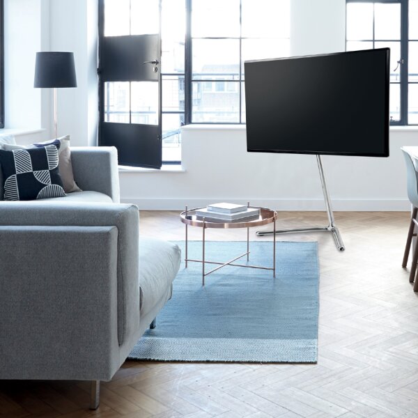 LogiLink Support pour t&eacute;l&eacute;viseur, 124,46 - 177,80 cm, noir