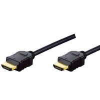 DIGITUS Câble de raccordement High Speed, HDMI-A -...