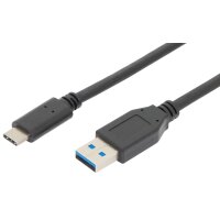 ASSMANN Câble de raccordement USB 3.1, USB-C -...