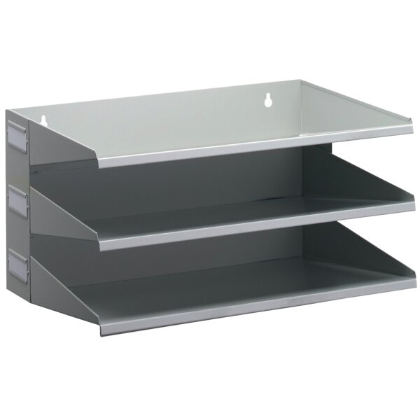 DURABLE Station de tri Business, 3 compartiments, gris