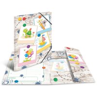 HERMA Eckspannermappe Sandkastenfreunde, Karton, DIN A4