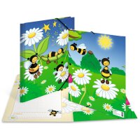 HERMA Eckspannermappe Sandkastenfreunde, Karton, DIN A4