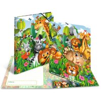HERMA Eckspannermappe Sandkastenfreunde, Karton, DIN A4