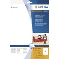 HERMA Flaschen-Etiketten SPECIAL, 90 x 120 mm, weiss