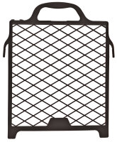 WESTEX Grille dessorage, plastique, 270 x 290 mm, noir