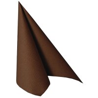 PAPSTAR Serviette ROYAL Collection, brun