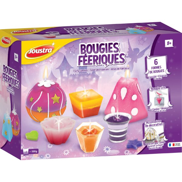 Joustra Kit loisirs créatifs Bougies féériques