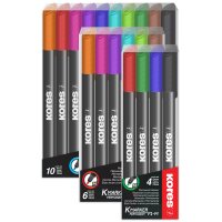 Kores Permanent-Marker "K MARKER FINE", M, 10er...