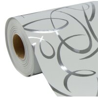Clairefontaine Papier cadeau Arabesque argent, en rouleau