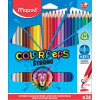 Maped Crayon de couleur COLORPEPS STRONG, étui...
