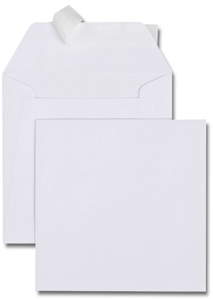 GPV Briefumschläge 170 x 170 mm, weiss, ohne Fenster